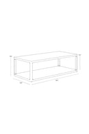 Solid Oak Coffee Table | Splendido Doncaster | Oroa.com