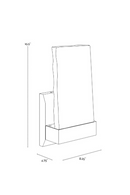 Translucent Glass Wall Lamp | Splendido Indira | Oroa.com