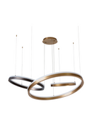 Gold 3 Ring Chandelier | Splendido Saphira | Oroa.com