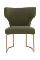 Green Wingback Dining Chair | Splendido Willowdale | Oroa.com