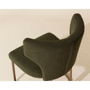 Contract furniture - Green Wingback Dining Chair - www.oroatrade.com
