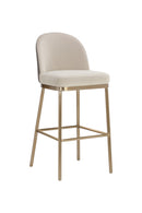 Taupe Modern Bar Stool | Splendido Lavania