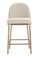 Minimalist Upholstered Counter Stool | Sunpan Lavania | Oroa.com