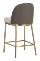 Minimalist Upholstered Counter Stool | Sunpan Lavania | Oroa.com