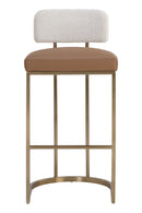 Two-Toned Low-Back Bar Stool | Splendido Larissa | Oroa.com