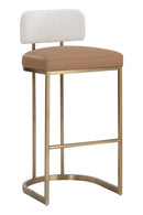 Two-Toned Low-Back Bar Stool | Splendido Larissa | Oroa.com