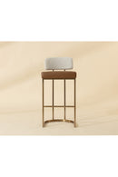Two-Toned Low-Back Bar Stool | Splendido Larissa | Oroa.com
