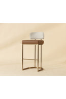 Two-Toned Low-Back Bar Stool | Splendido Larissa | Oroa.com