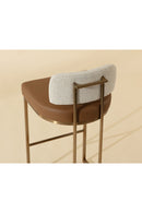 Two-Toned Low-Back Bar Stool | Splendido Larissa | Oroa.com