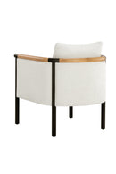 Hospitality furniture - Curved Wood Frame Lounge Chair - www.oroatrade.com