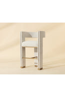White 3-Legged Bar Stool | Splendido Adamina | Oroa.com