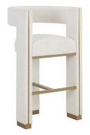 White 3-Legged Bar Stool | Splendido Adamina | Oroa.com