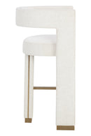 White 3-Legged Bar Stool | Splendido Adamina | Oroa.com