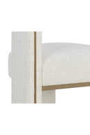 White 3-Legged Bar Stool | Splendido Adamina | Oroa.com