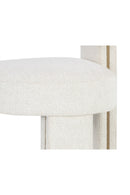 White 3-Legged Bar Stool | Splendido Adamina | Oroa.com