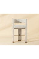 White 3-Legged Bar Stool | Splendido Adamina | Oroa.com