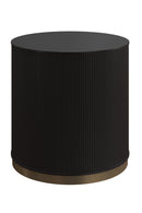 Reeded Oak Side Table | Splendido Kalla | Oroa.com