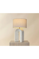 Arched White Marble Table Lamp | Splendido Sensi | Oroa.com