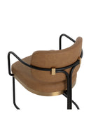 Cantilevered Leather Look Dining Chair | Splendido Jalen | Oroa.com