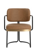 Cantilevered Leather Look Dining Chair | Splendido Jalen | Oroa.com