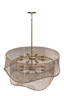 Tiered Wave Jute Chandelier | Splendido Rhine | Oroa.com