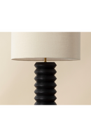Black Wooden Base Table Lamp | Splendido Oletto | Oroa.com