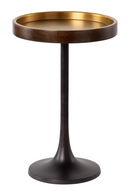 Round Bronze End Table | Splendido Tekoa | Oroa.com