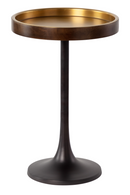 Round Bronze End Table | Splendido Tekoa | Oroa.com