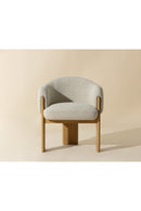 Cream 3-Legged Dining Armchair | Splendido Trine | Oroa.com