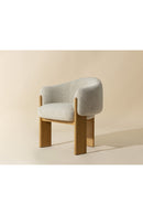 Cream 3-Legged Dining Armchair | Splendido Trine | Oroa.com
