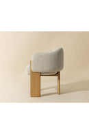 Cream 3-Legged Dining Armchair | Splendido Trine | Oroa.com