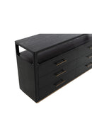 6-Drawer Oak Veneer Dresser | Splendido Danette | Oroa.com