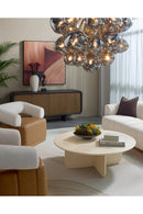 Round Cream Marble Coffee Table | Splendido Bonita | Oroa.com