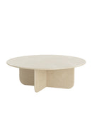 Round Cream Marble Coffee Table | Splendido Bonita | Oroa.com
