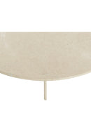 Round Cream Marble Coffee Table | Splendido Bonita | Oroa.com