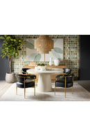 Patterned Oak 4-Door Sideboard | Splendido Fauna | Oroa.com