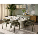 Patterned Oak 4-Door Sideboard | Splendido Fauna | Oroatrade.com