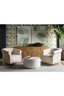 Patterned Oak 4-Door Sideboard | Splendido Fauna | Oroa.com