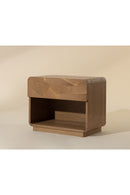 Oak Mosaic 1-Drawer Nightstand | Splendido Fauna | Oroa.com