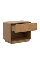 Oak Mosaic 1-Drawer Nightstand | Splendido Fauna | Oroa.com