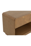 Oak Mosaic 1-Drawer Nightstand | Splendido Fauna | Oroa.com