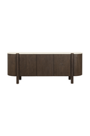 Solid Oak 4-Door Sideboard | Splendido Banyan | Oroa.com