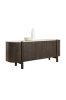 Solid Oak 4-Door Sideboard | Splendido Banyan | Oroa.com