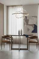 Antique Brass Framed Dining Chair | Splendido Zanatta | Oroa.com