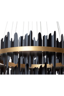 Black 3-Tier Chandelier | Splendido Icarus | Oroa.com