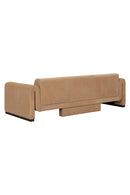 Hospitality furniture - Tan Nubuck Leather Sofa - www.oroatrade.com