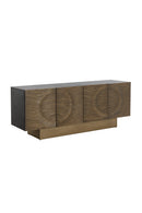Antique Brass 4-Door Sideboard | Splendido Dharkan | Oroa.com
