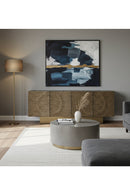 Antique Brass 4-Door Sideboard | Splendido Dharkan | Oroa.com