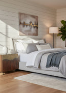 Antique Brass Ombre Nightstand | Splendido Auburn | Oroa.com