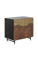 Antique Brass Ombre Nightstand | Splendido Auburn | Oroa.com
